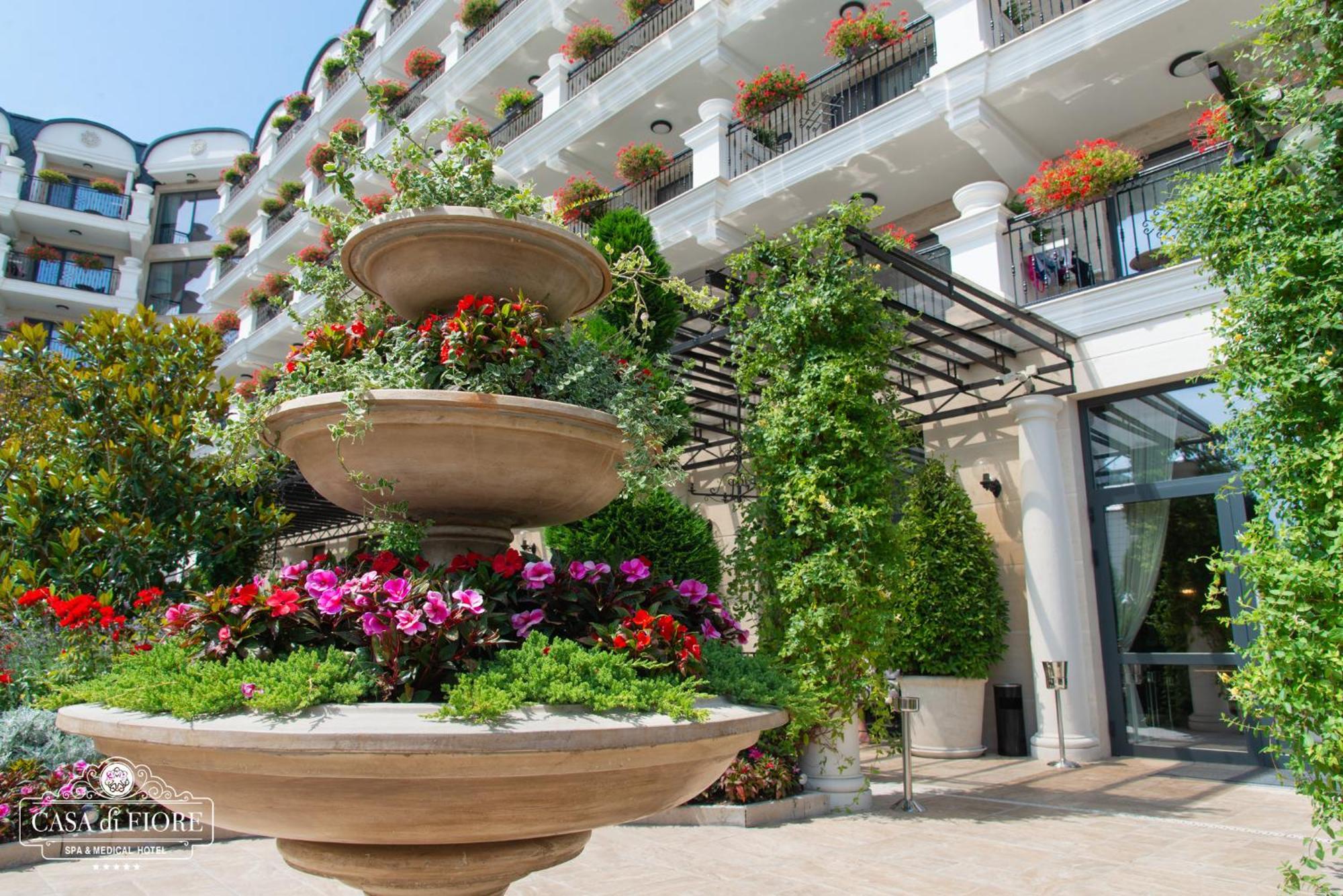 Casa Di Fiore Spa And Medical Hotel, Mineral Pools & Private Beach Kranevo Exterior photo